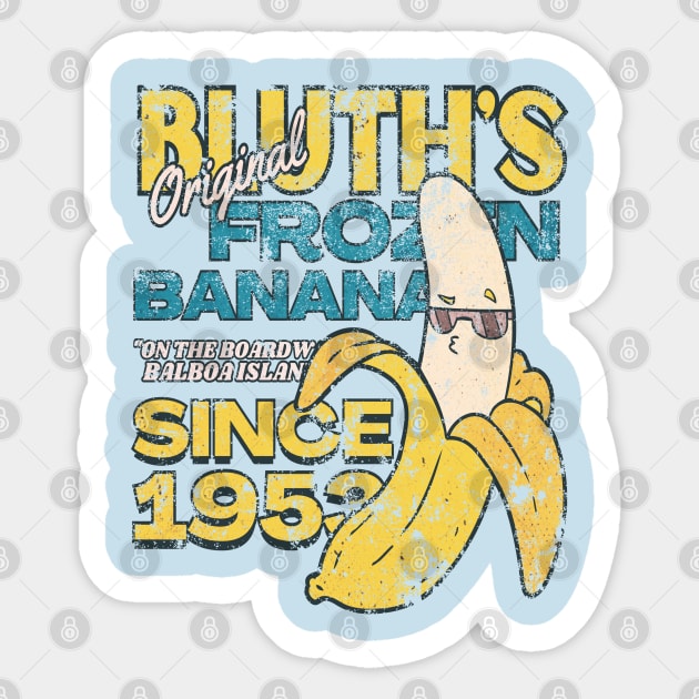 Bluth's Original Frozen Banana Sticker by Sultanjatimulyo exe